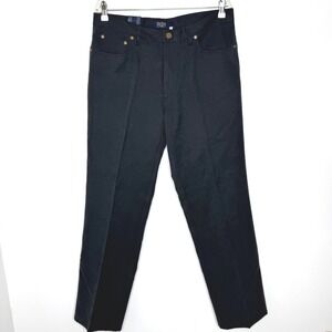 New‎ Nat Nast Silk/Cotton Pants Black Size 35 Mens